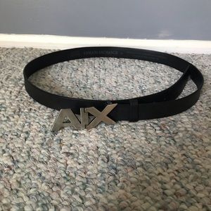 Armani Exchange Leather Belt